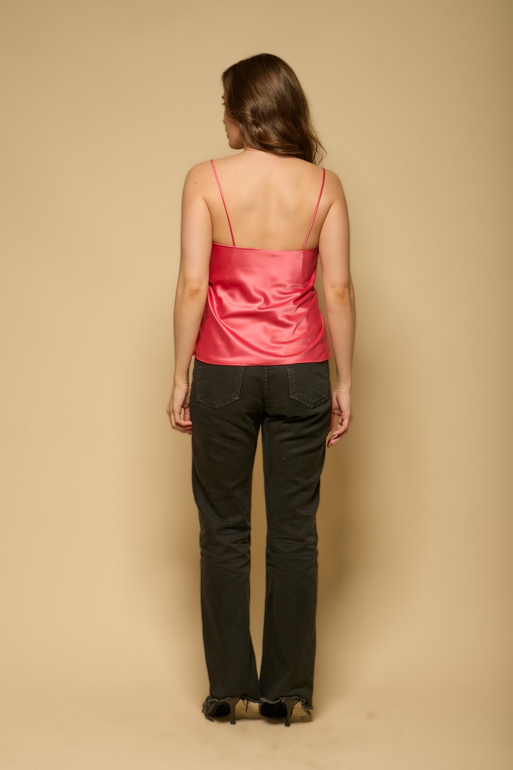 Camisete de Cetim Botões - Rosa - Col. Despertar - Imagem 4