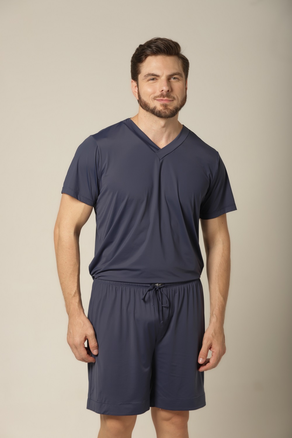 Conjunto Masculino Bermuda - Fluity Marinho - Col. Brisa do Mar - Imagem 5