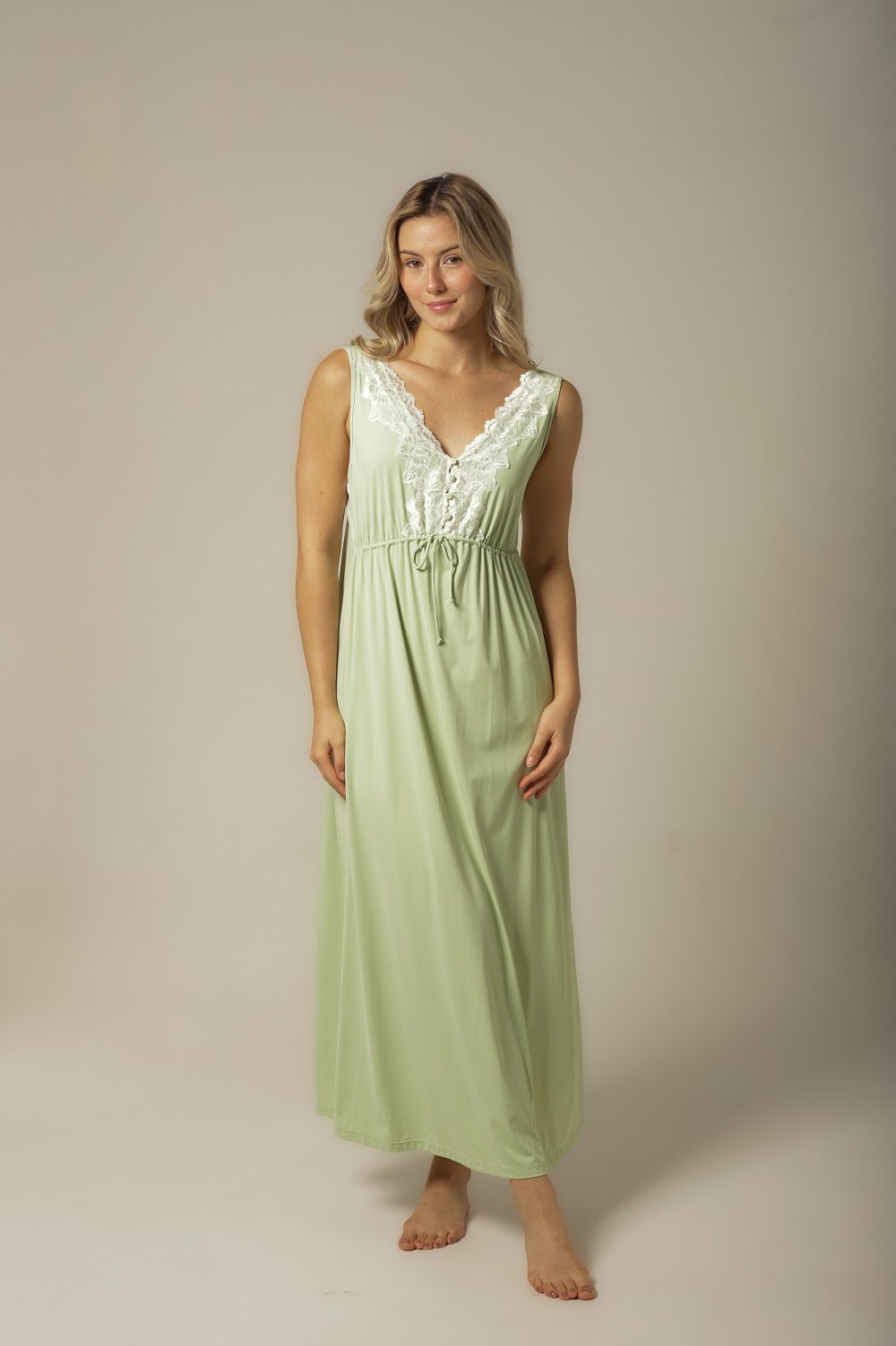 Camisola Longa Regata - Fluity Verde - Col. Estação Leve - Imagem 3