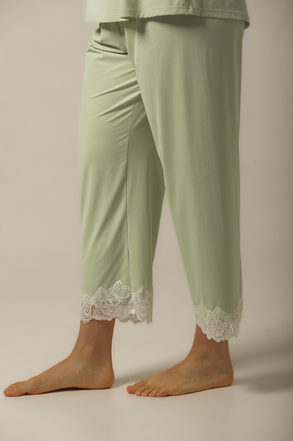 Conjunto Pijama Capri - Fluity Verde - Col. Estação Leve - Imagem 4