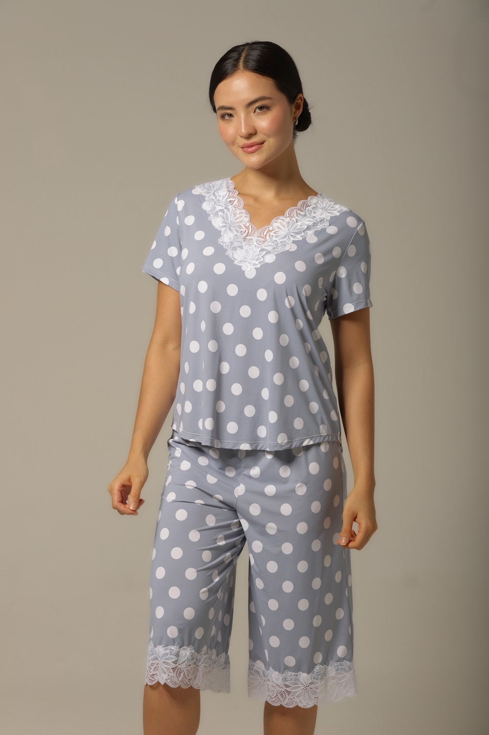 Conjunto Bermudoll - Fluity Poá - Col. Verão Essencial