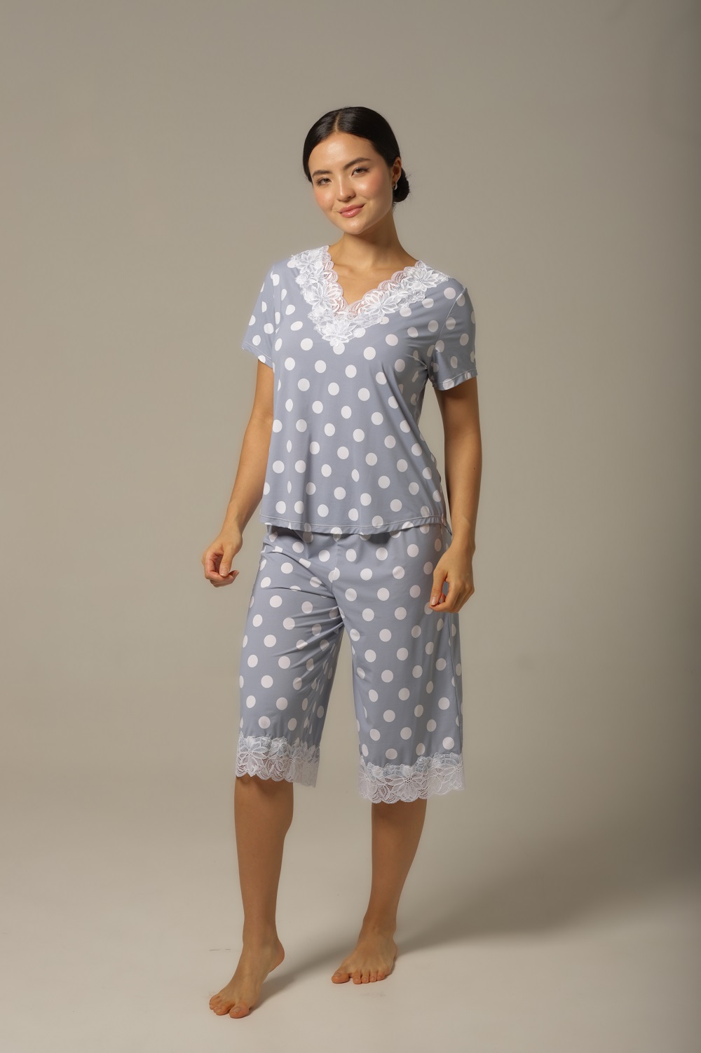 Conjunto Bermudoll - Fluity Poá - Col. Verão Essencial - Imagem 2