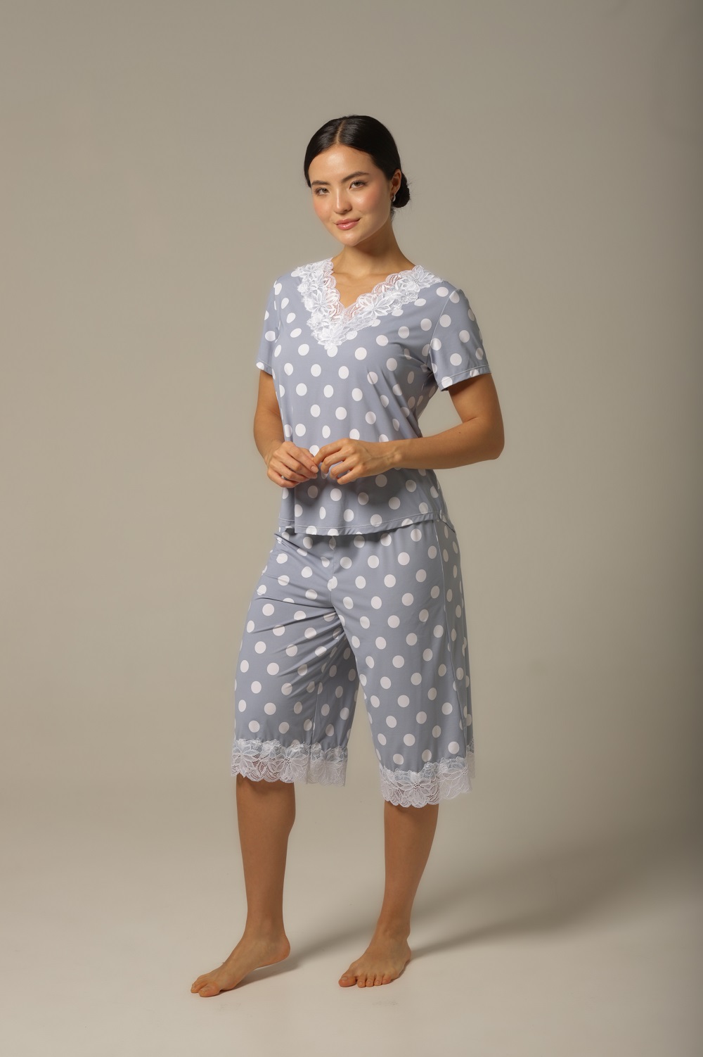 Conjunto Bermudoll - Fluity Poá - Col. Verão Essencial - Imagem 4