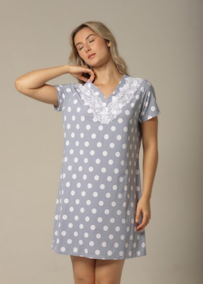 Alternative view of Bata Curta - Fluity Poá - Col. Verão Essencial