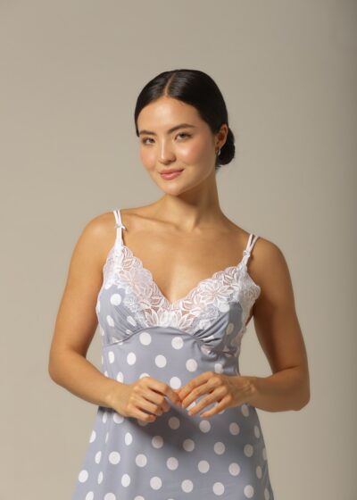 Alternative view of Camisola Curta - Fluity Poá - Col. Verão Essencial