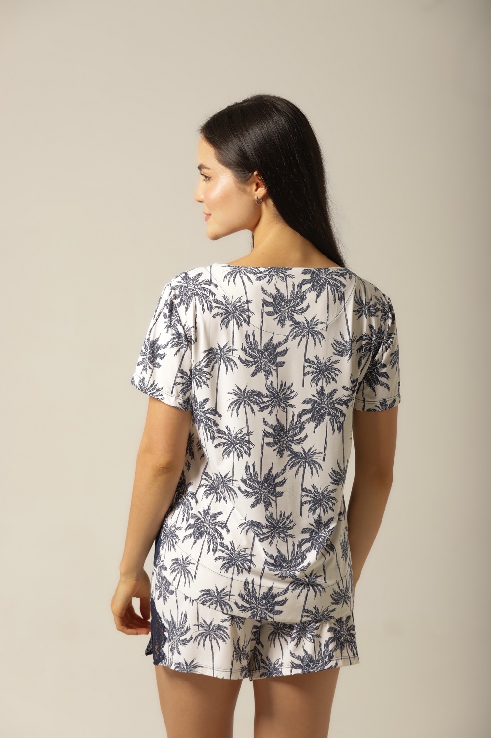 Conjunto Short M. Curta - Fluity Coqueiros - Col. Areia e Alma - Imagem 5