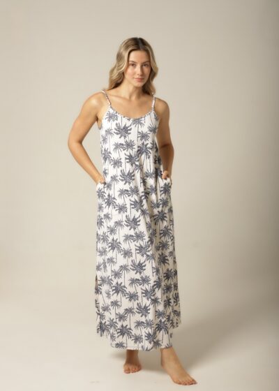 Kaftan Alça - Fluity Coqueiros - Col. Areia e Alma