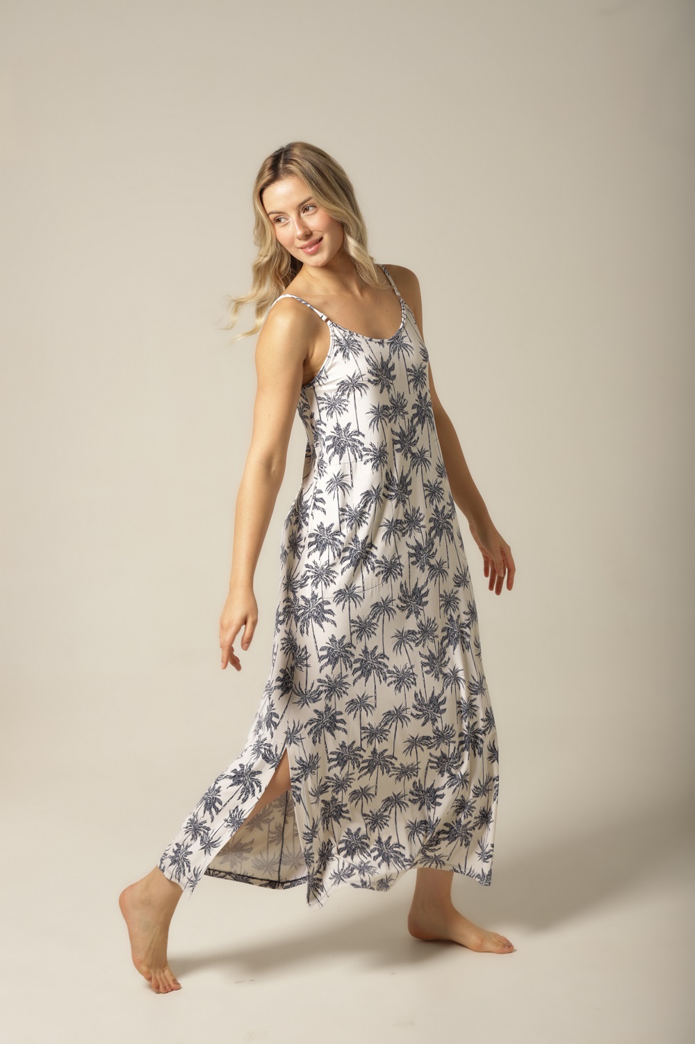 Kaftan Alça - Fluity Coqueiros - Col. Areia e Alma - Imagem 4