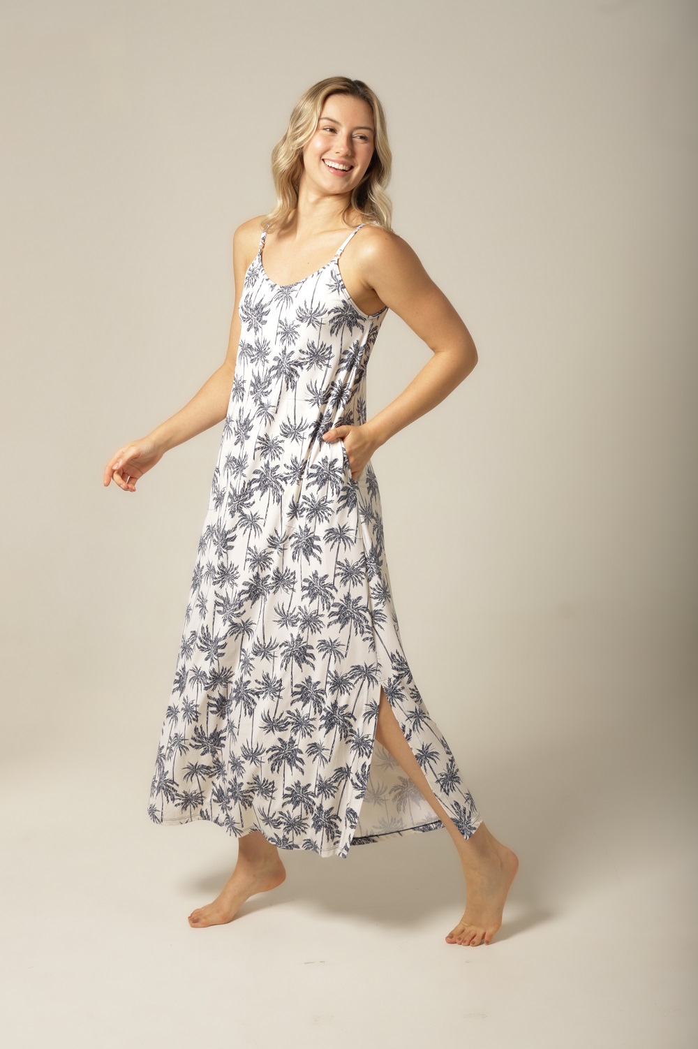 Kaftan Alça - Fluity Coqueiros - Col. Areia e Alma - Imagem 7