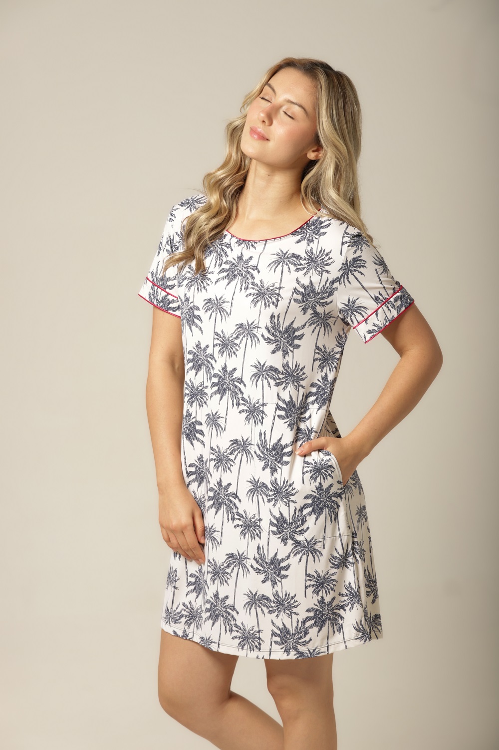 Camisão Curto - Fluity Coqueiros - Col. Areia e Alma - Imagem 7