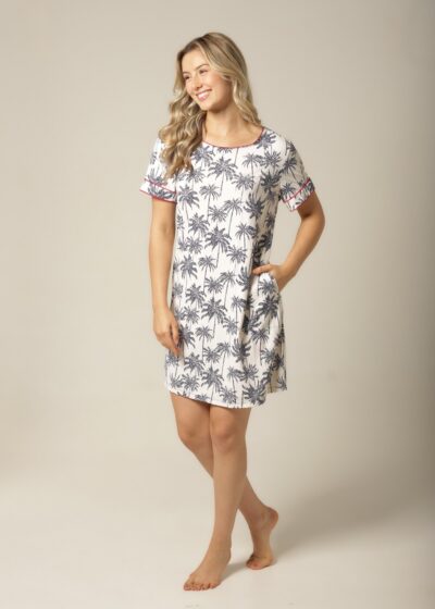 Camisão Curto - Fluity Coqueiros - Col. Areia e Alma