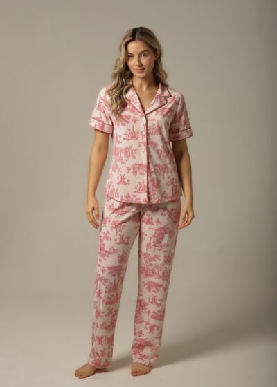Conjunto Pijama M.Curta - Fluity Toile - Col. Cor do Sol