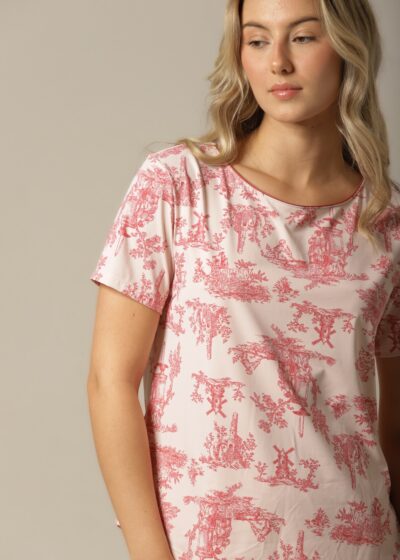 Alternative view of Conjunto Pijama Capri - Fluity Toile - Col. Cor do Sol