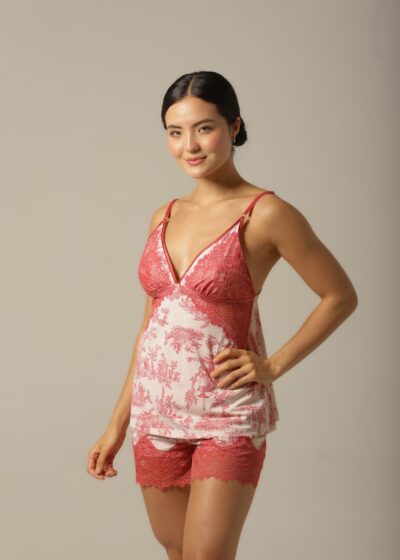 Conjunto Short Doll Alça - Fluity Toile - Col. Cor do Sol