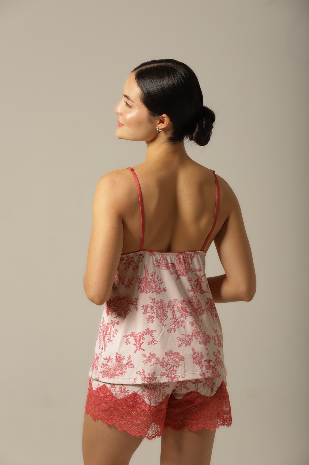 Conjunto Short Doll Alça - Fluity Toile - Col. Cor do Sol - Imagem 5