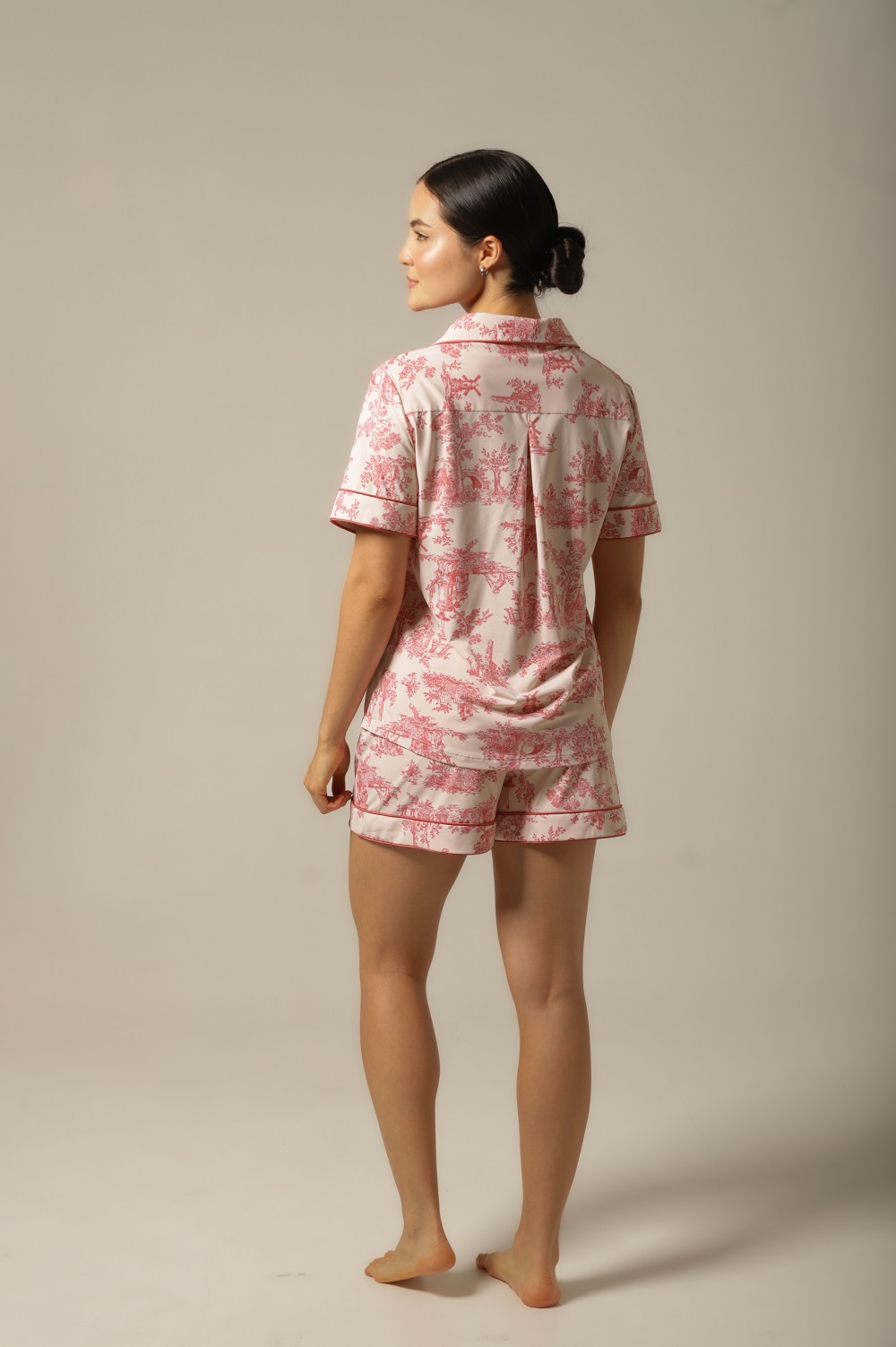Conjunto Short Clássico - Fluity Toile - Col. Cor do Sol - Imagem 4