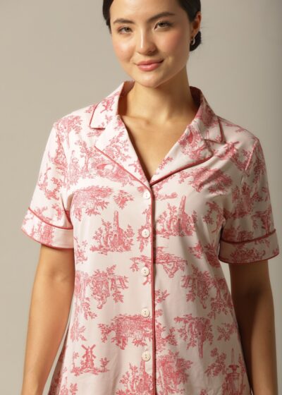 Alternative view of Conjunto Short Clássico - Fluity Toile - Col. Cor do Sol