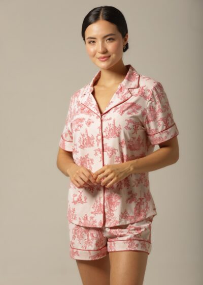 Conjunto Short Clássico - Fluity Toile - Col. Cor do Sol